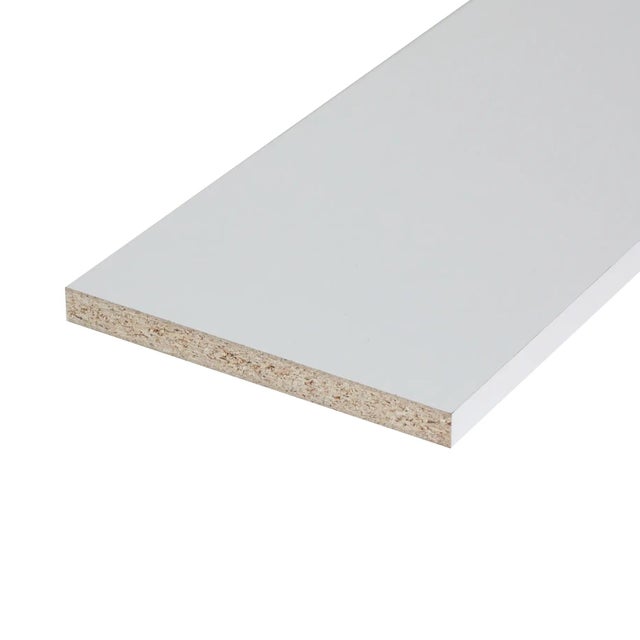 Ripiano per interno mobile in truciolare ARTENS L 250 x P 60 Sp 18 mm bianco