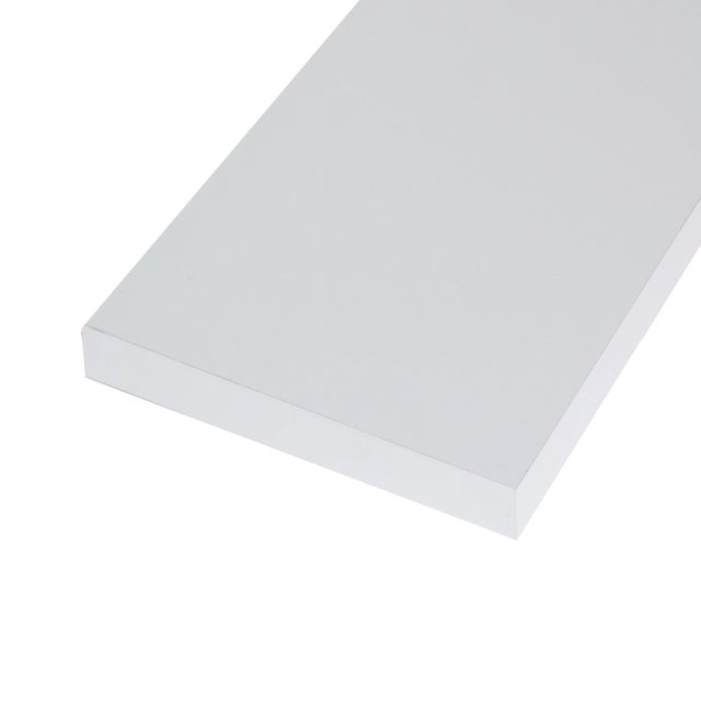 Ripiano per mobile in truciolare rivestito melaminico ARTENS L 138 x P 80 Sp 25 mm bianco