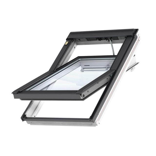 Finestra da tetto (faccia inclinata) VELUX GGL UK04 206821 elettrico L 134 x H 98 cm bianco e grigio antracite