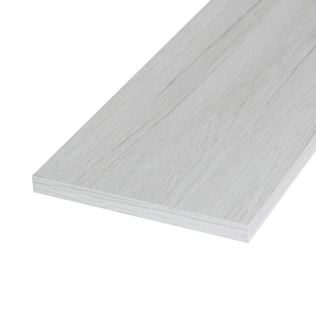 Ripiano per mobile in truciolare rivestito melaminico ARTENS L 60 x P 40 Sp 18 mm rovere bianco