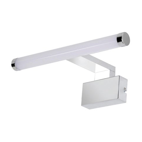 Φωτιστικό μπάνιου INSPIRE Solar 5,5 W, μέταλλο, χρωμέ