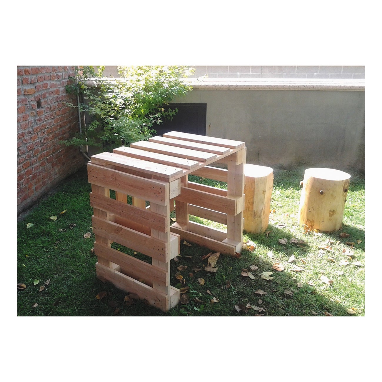 Pallet in legno grezzo 120 x 80 cm. - 6