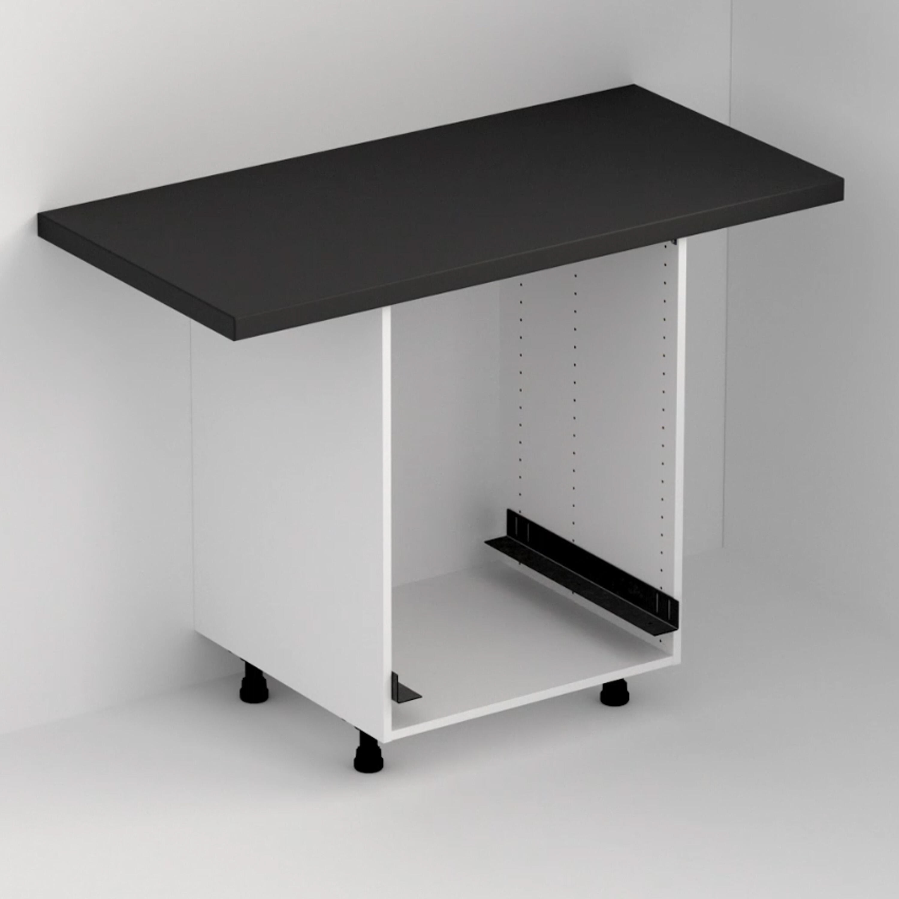 Lot de 2 équerres sous four FINSA blanc H.6.2 x l.51.2 x P.5.2 cm - 4