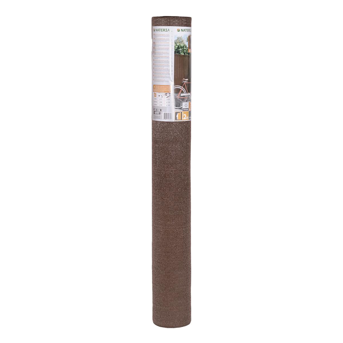 Malha de ocultação NATERIAL 85% OCULTAÇÃO 2X10M CASTANHO - 2