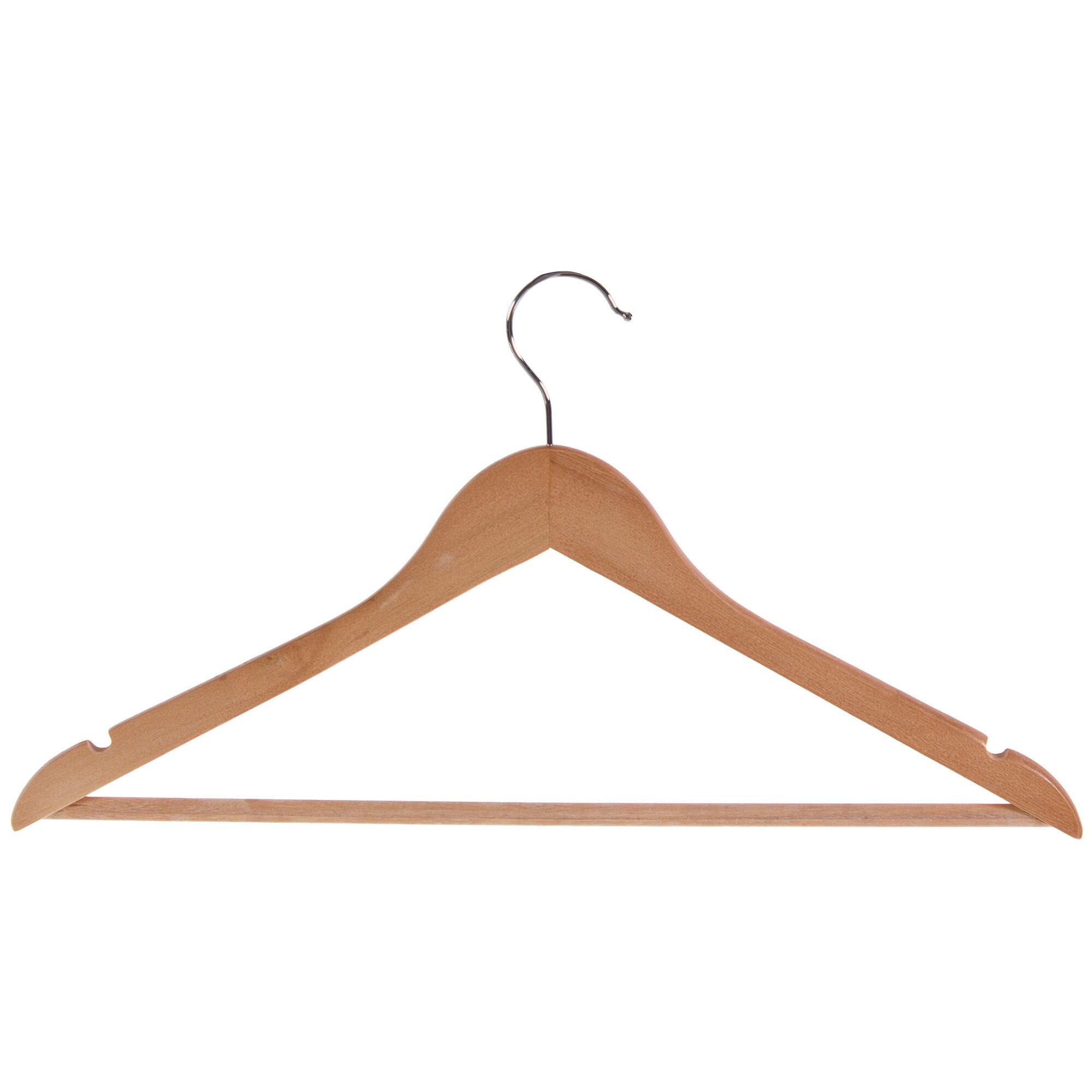 Pack 4 cabides madeira Spaceo - 2