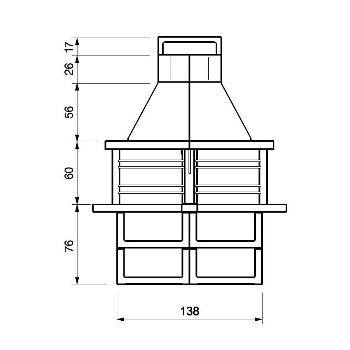 Barbecue fisso a legna e carbonella ARGOS 2 EASY GARDEN BY PALAZZETTI L 184 x H 235 x P 78 cm - 3