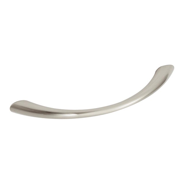 Maniglia per mobili INSPIRE Sara in zama argentato spazzolato opaco int. 96 mm, 4 pezzi