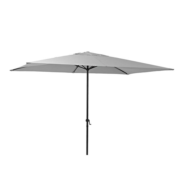 Parasol ogrodowy prostokątny 194x300x255 cm antracytowy