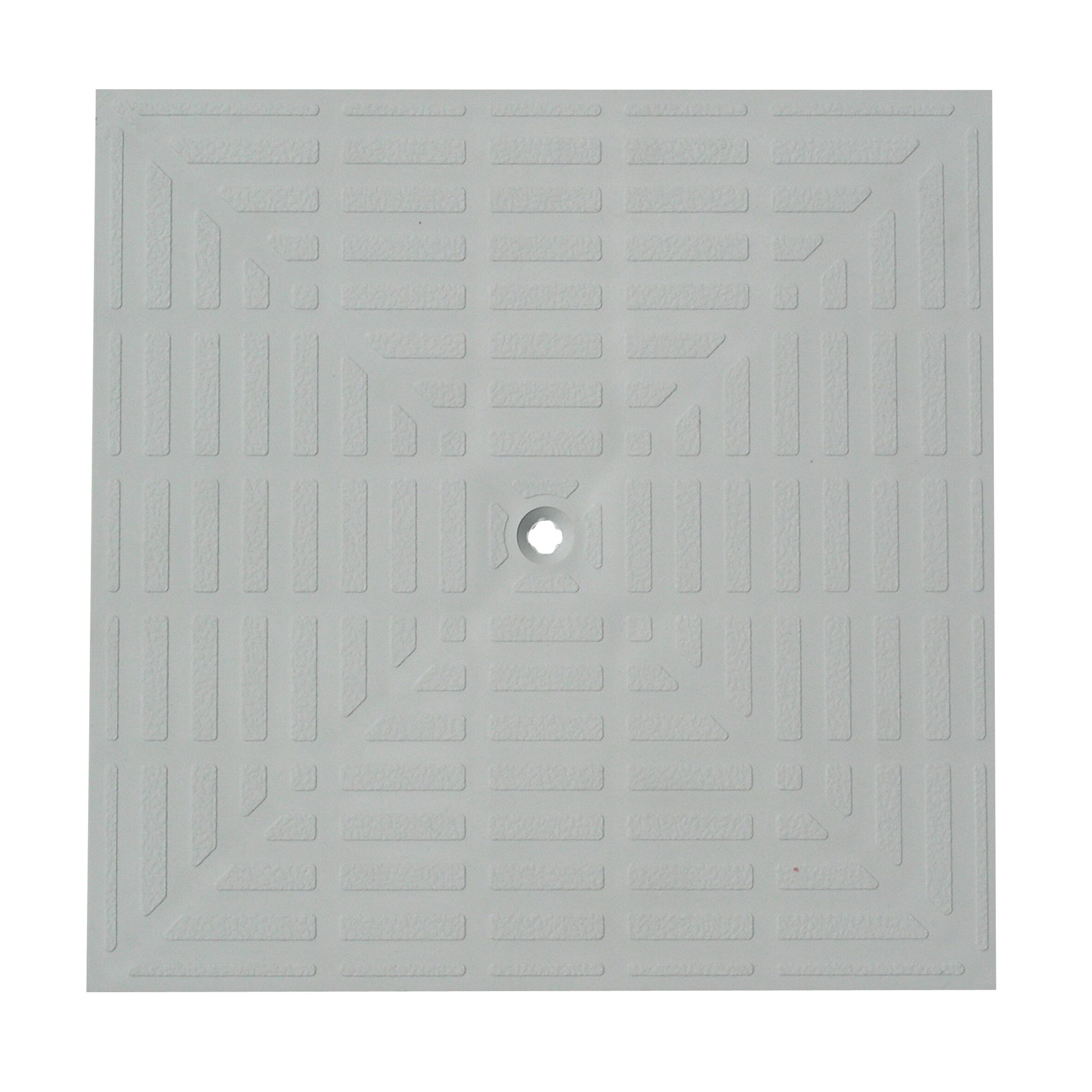 Griglia del canale di drenaggio con maniglia in polipropilene 30 x 30 cm - 2