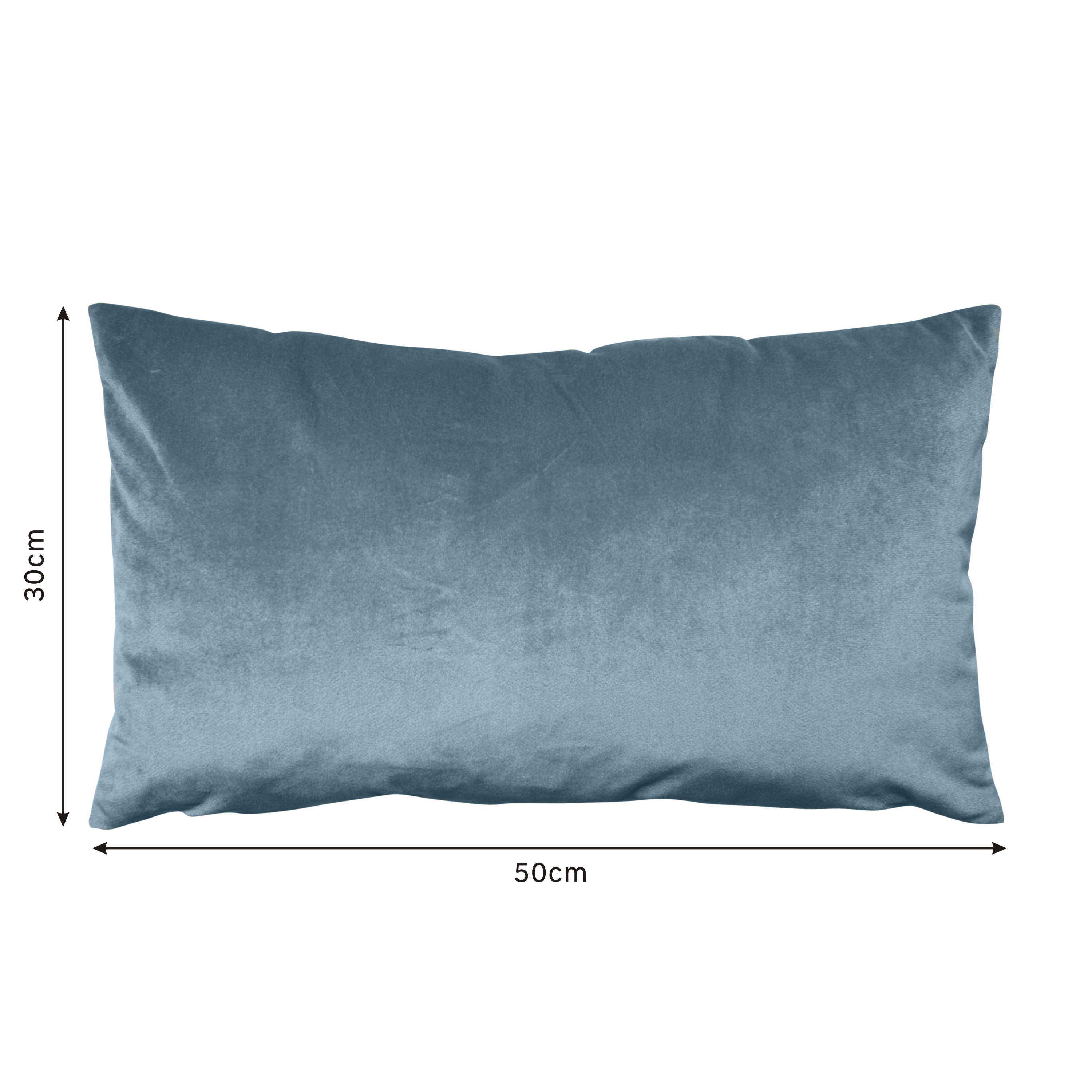 Almofada decorativa 30x50 cm dubbo azul Inspire - 9