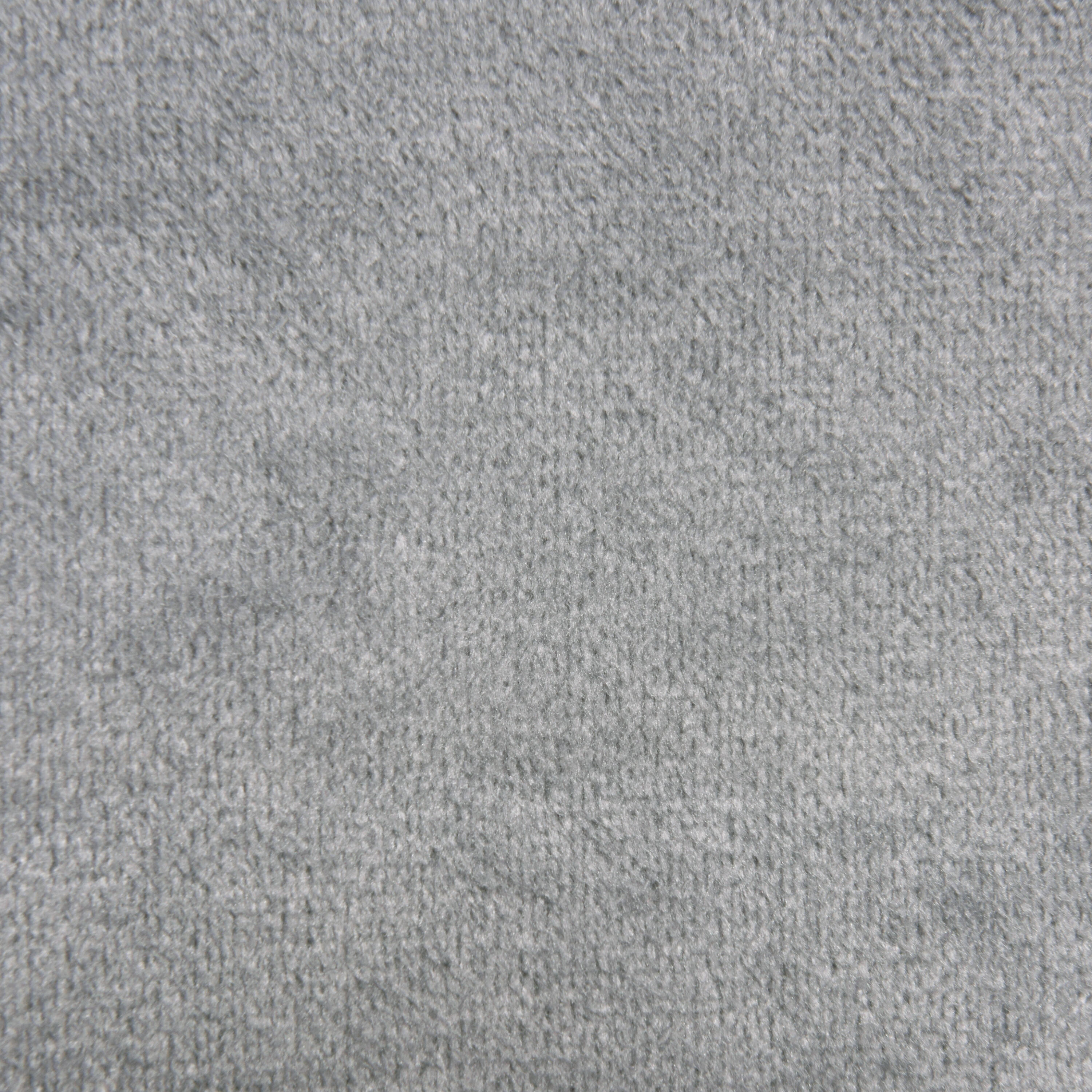 Zasłona welurowa Dubbo szara 140 x 280 cm na przelotkach Inspire - 9