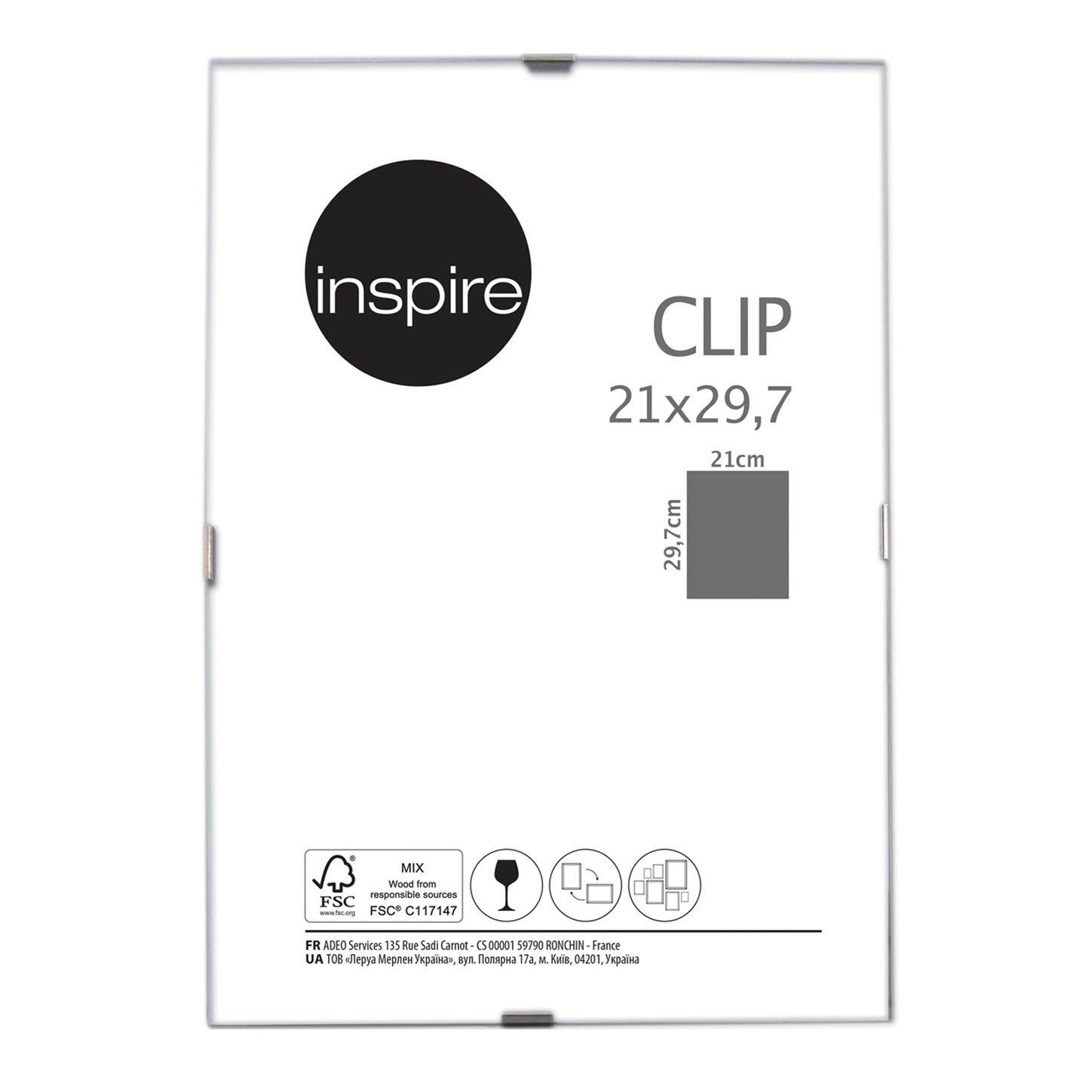 Acquista Cornice Trendy Vetro acrilico Oro 21x29,7 cm (A4) qui