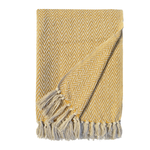 Atmosphera Jeté De Lit Coton 160x220 Cm - Bleu Canard Pour Déco Chambre