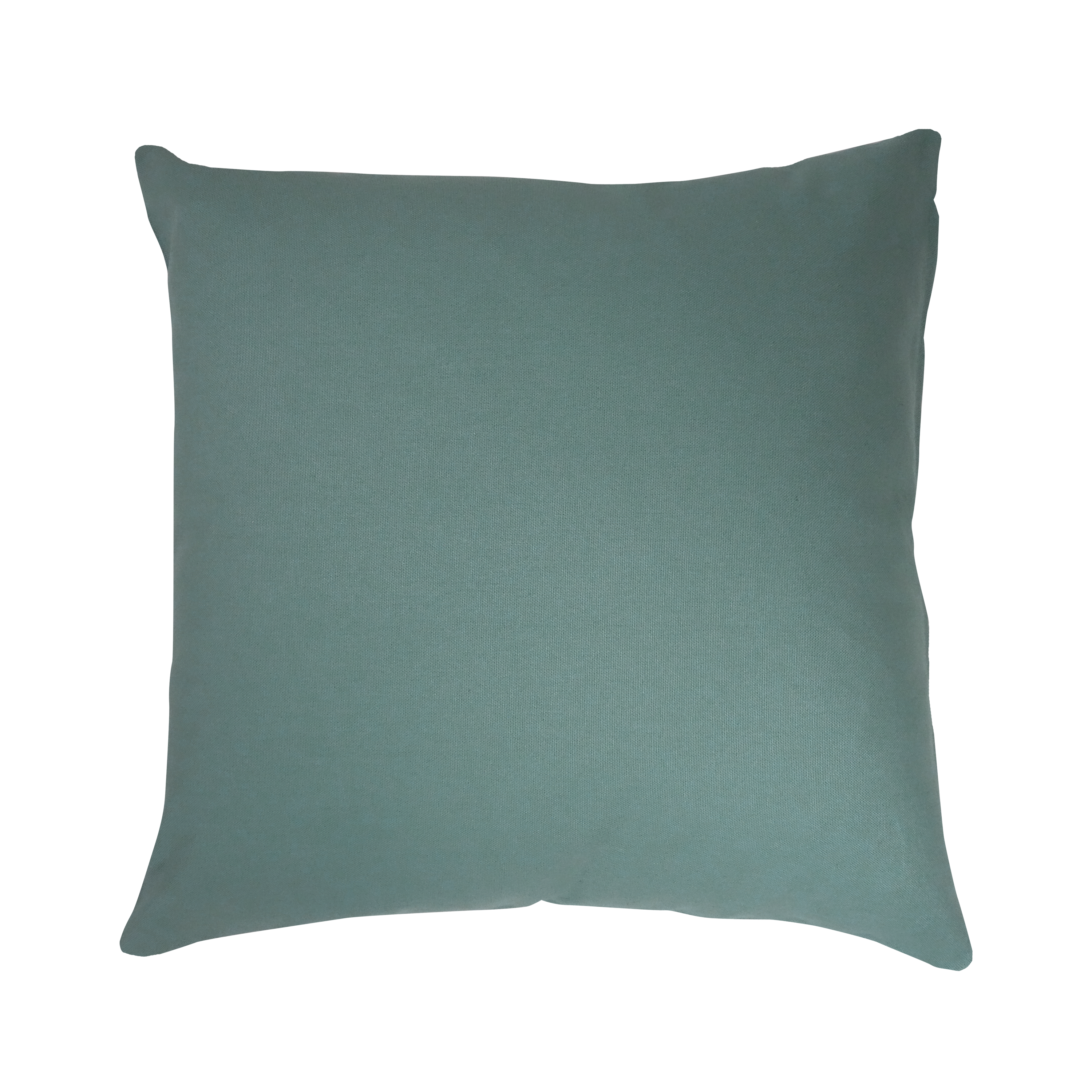 Cojín decorativo inspire sunny algodón verde aqua 45x45cm
