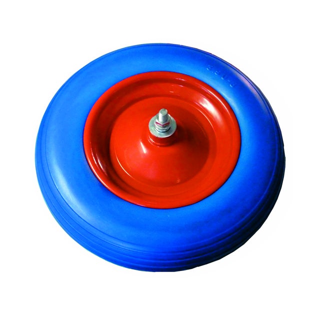 Set Di 4 Ruote 3.00-4 Per Carriola, Ruote Ad Aria, 260x85 Mm, Cerchione - Foto 14