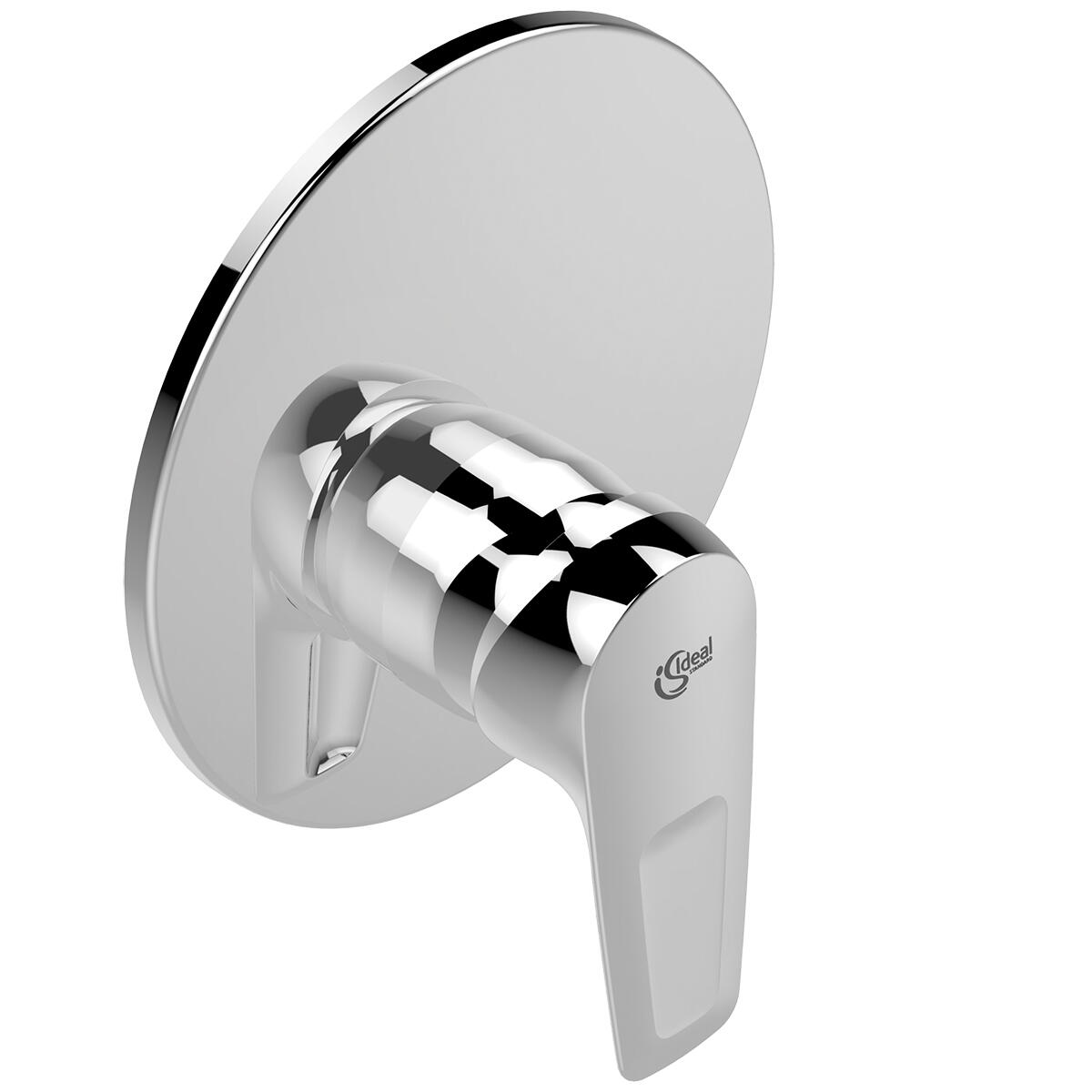 KEABATH 1 Pomello Per Porta Della Doccia, Cromato, Rotondo, In - Foto 10