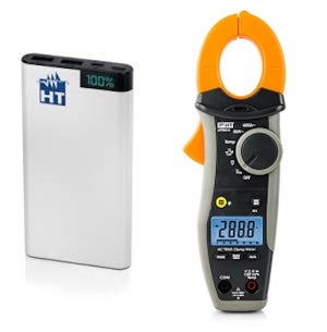 Pinza Amperometrica HT4013 | CAT III 600V | 4000A | Per Misure Elettriche Professionali - Foto 5