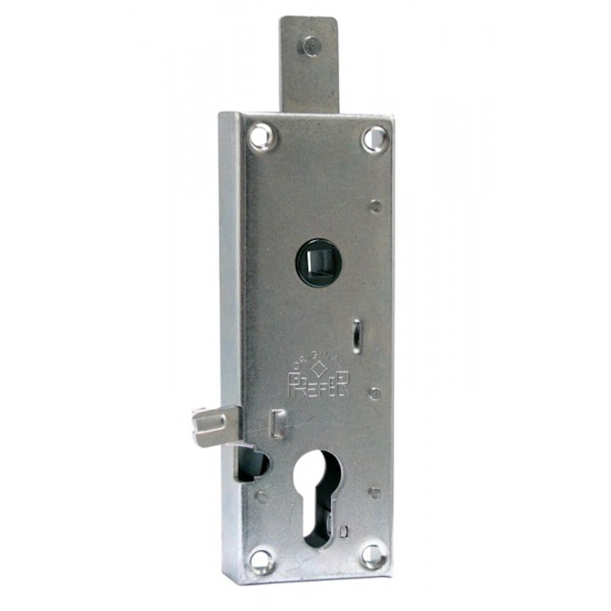 Serratura A Doppia Chiusura Per Cancello E Porta In Legno – Cilindro 50 Mm, In Acciaio Inox, Con 5 Chiavi, Kit Completo Per Installazione Su Porte E Cancelli Da Giardino