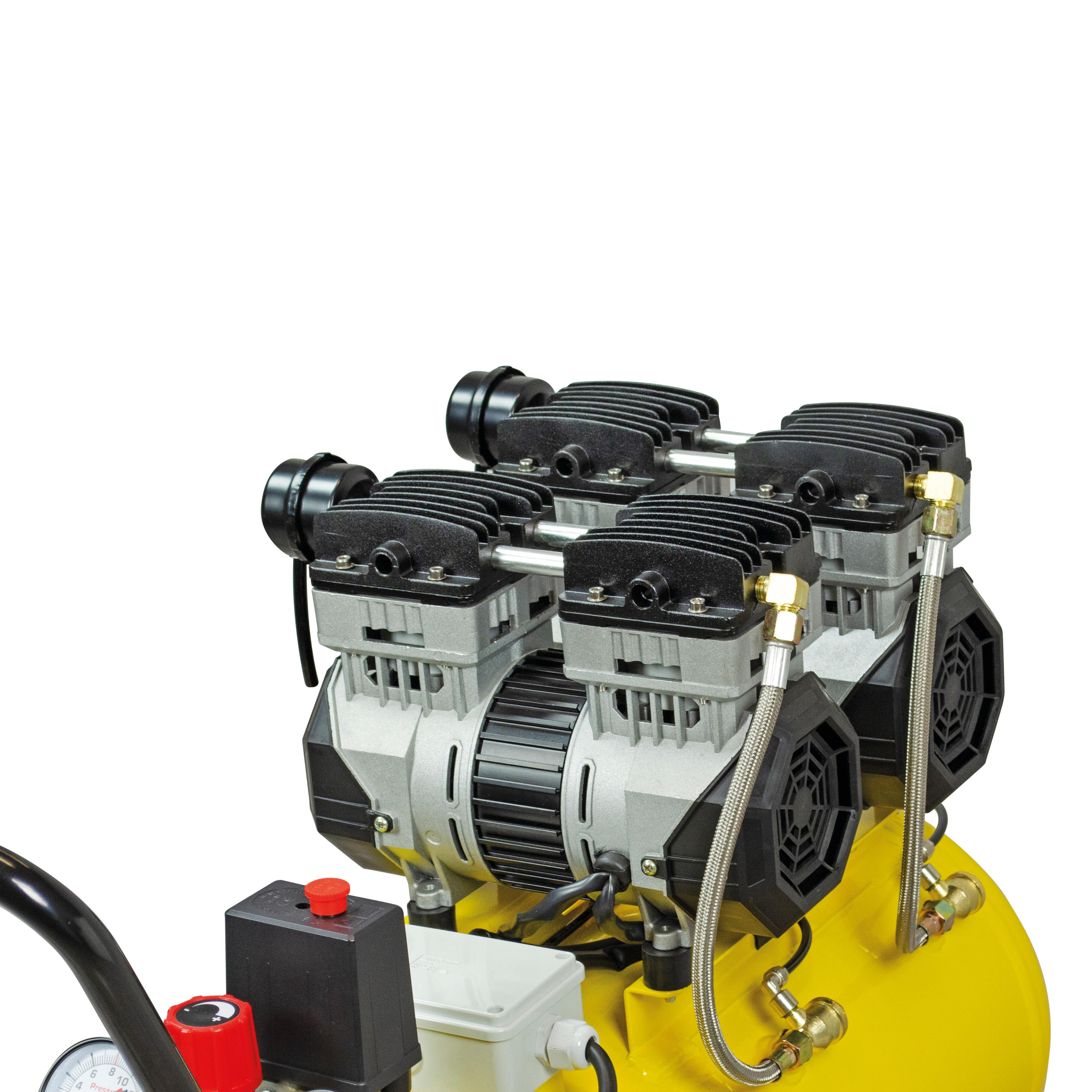 Compressore silenziato STANLEY SXCMS2652HE 50 l, 2.6 hp, 8 bar - 7