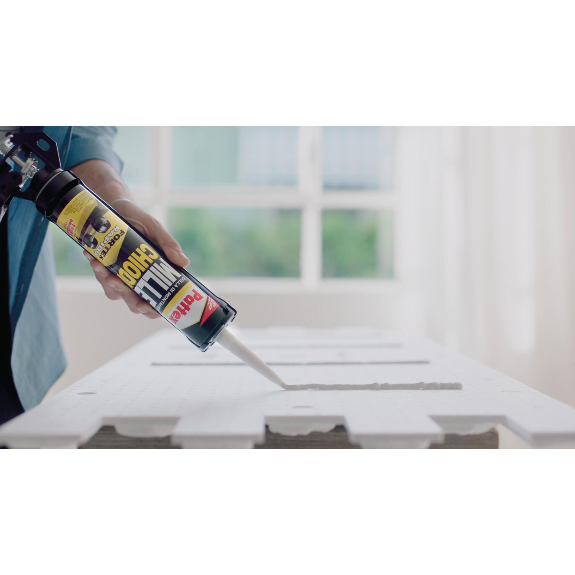 Colla per fissare PATTEX Millechiodi Forte&Rapido Bipack 0.8 kg - 3