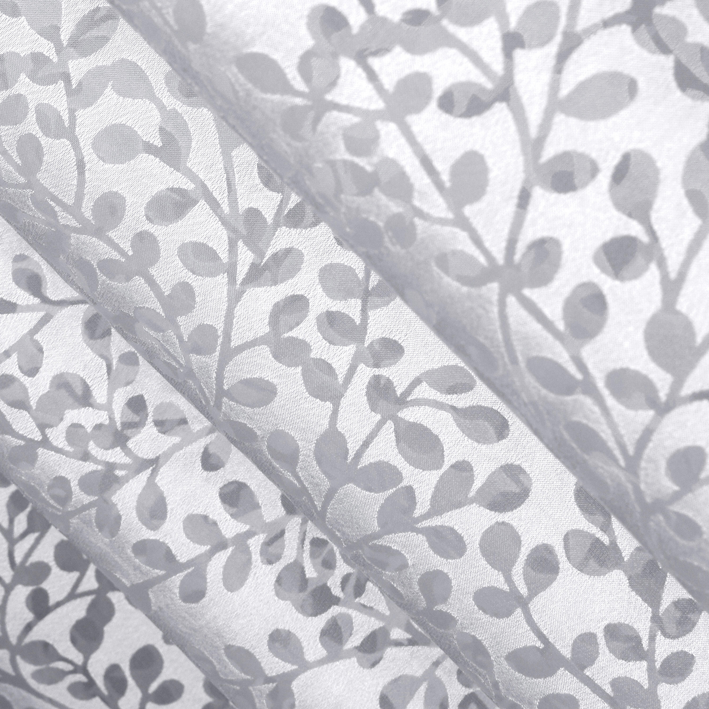 Voilage semi-transparent, Osaki, viscose, blanc H.280 x l.140 cm INSPIRE - 5