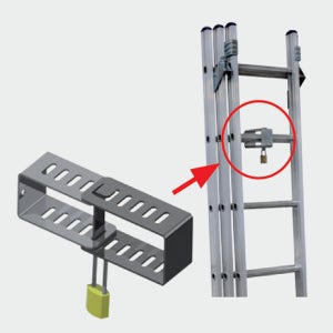 Ganci Blocca Scala Draper Per Portapacchi Auto - Argento, Sicuri E Senza Utensili - Foto 3