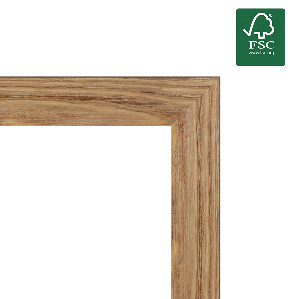 Cornice18x24 cm in legno rovere opaco per foto INSPIRE Maussane - 4