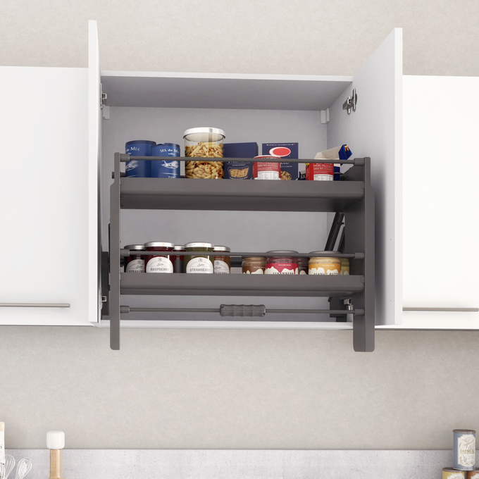 photo de rangement escamotable pour cuisine