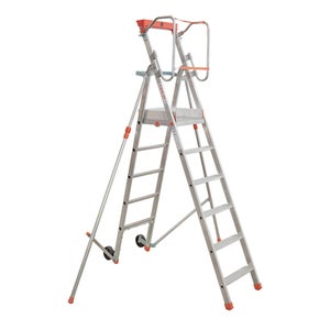 Scala Linea Blu 6 Gradini K100-6 - Scala Compatta Per Casa E Ufficio - Foto 8