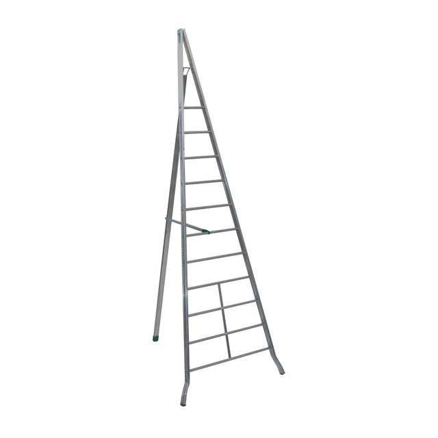 Scala In Alluminio Ric.Facal 3x8 - Con Ganci Antisvolo | Per Lavori Industriali E Domestici - Foto 10