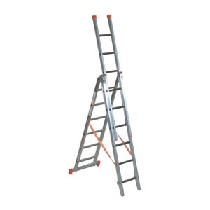 Scala Linea Blu 6 Gradini K100-6 - Scala Compatta Per Casa E Ufficio - Foto 7