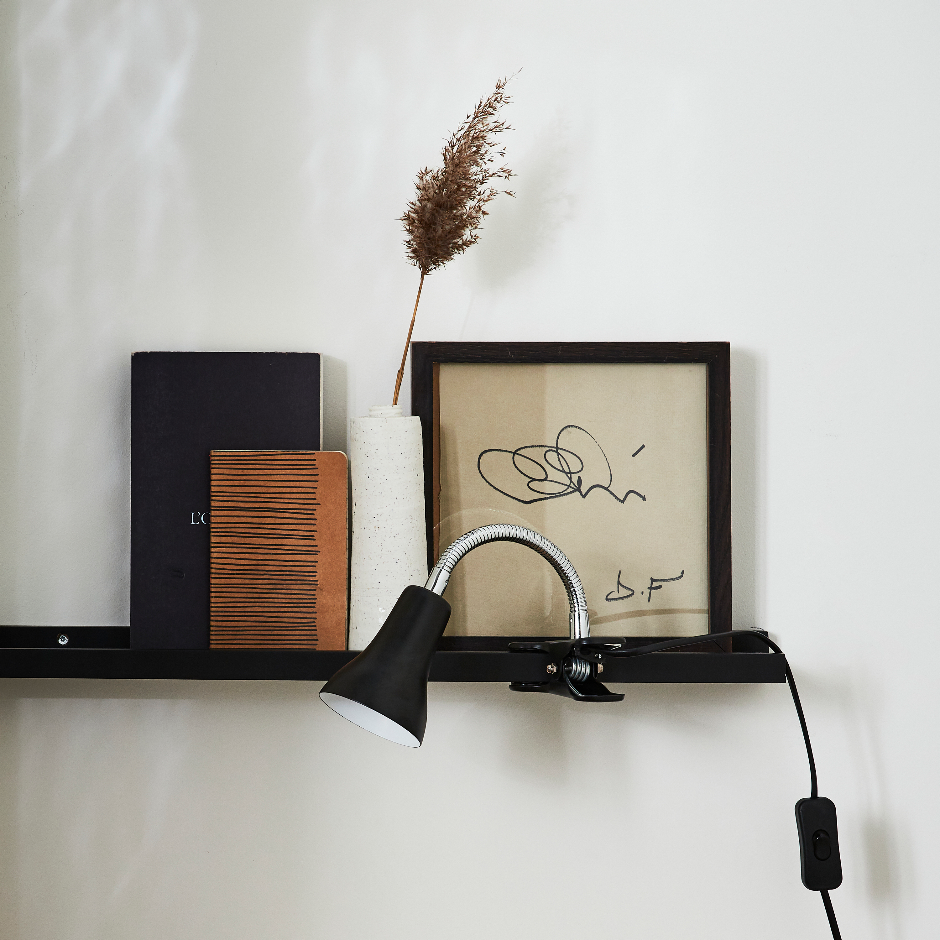 Candeeiro de secretária INSPIRE SALTA GU10 D34CM PRETO - 3