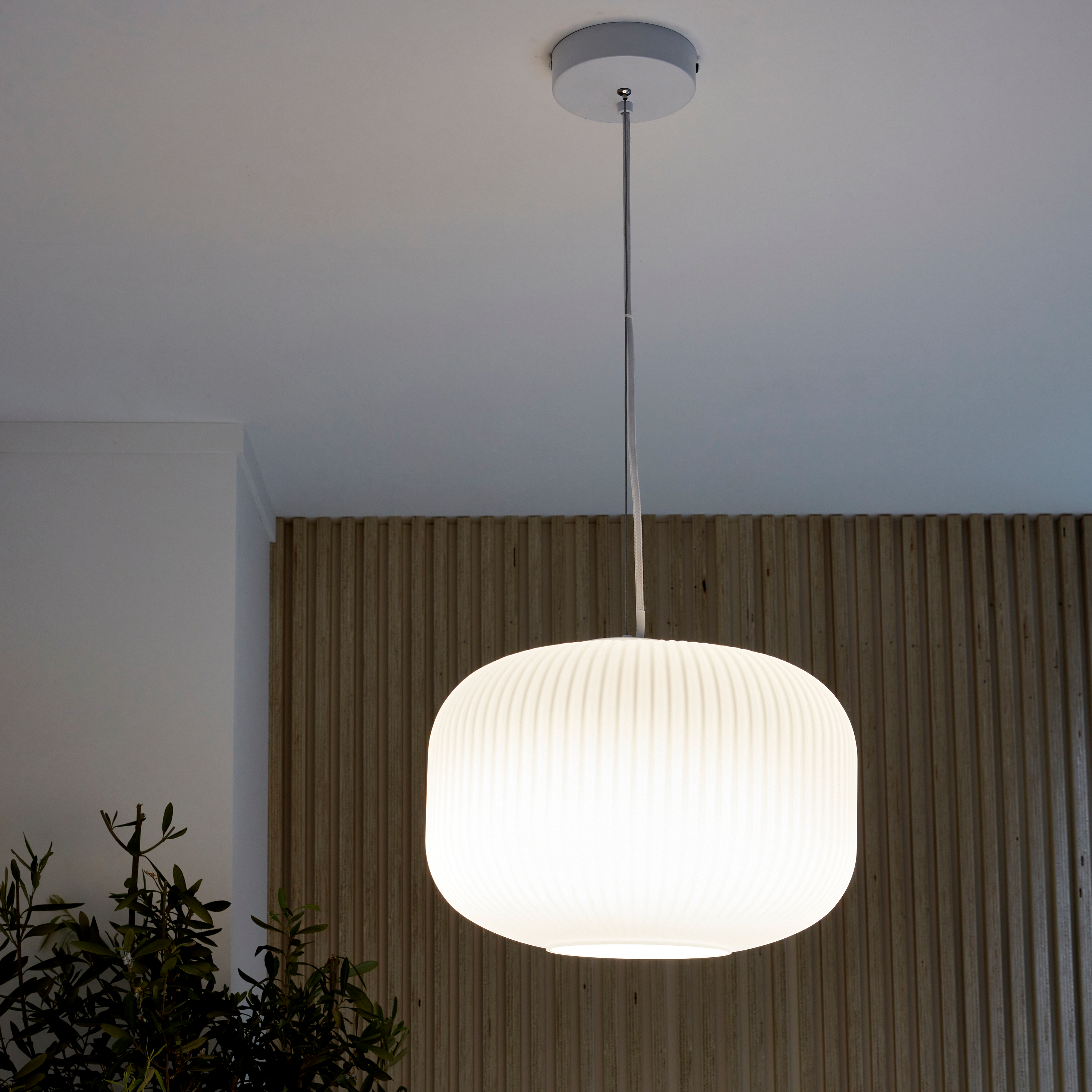 Lampa wisząca Belluna biała E27 Inspire - 6