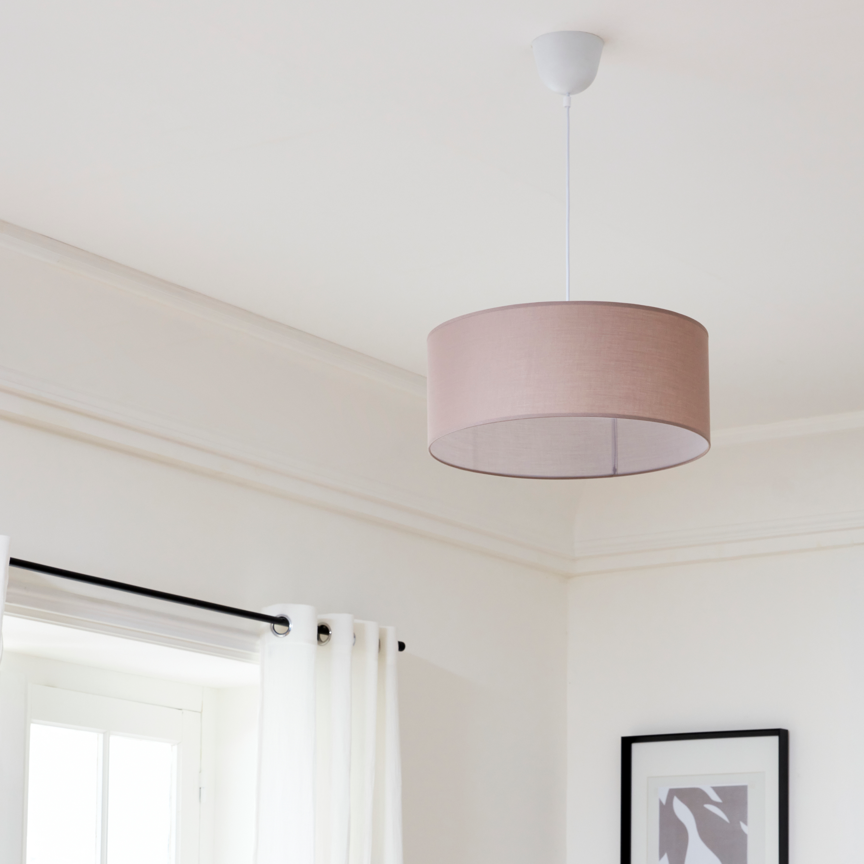 Lampa wisząca Sitia 48 cm taupe 3 x E27 Inspire - 3