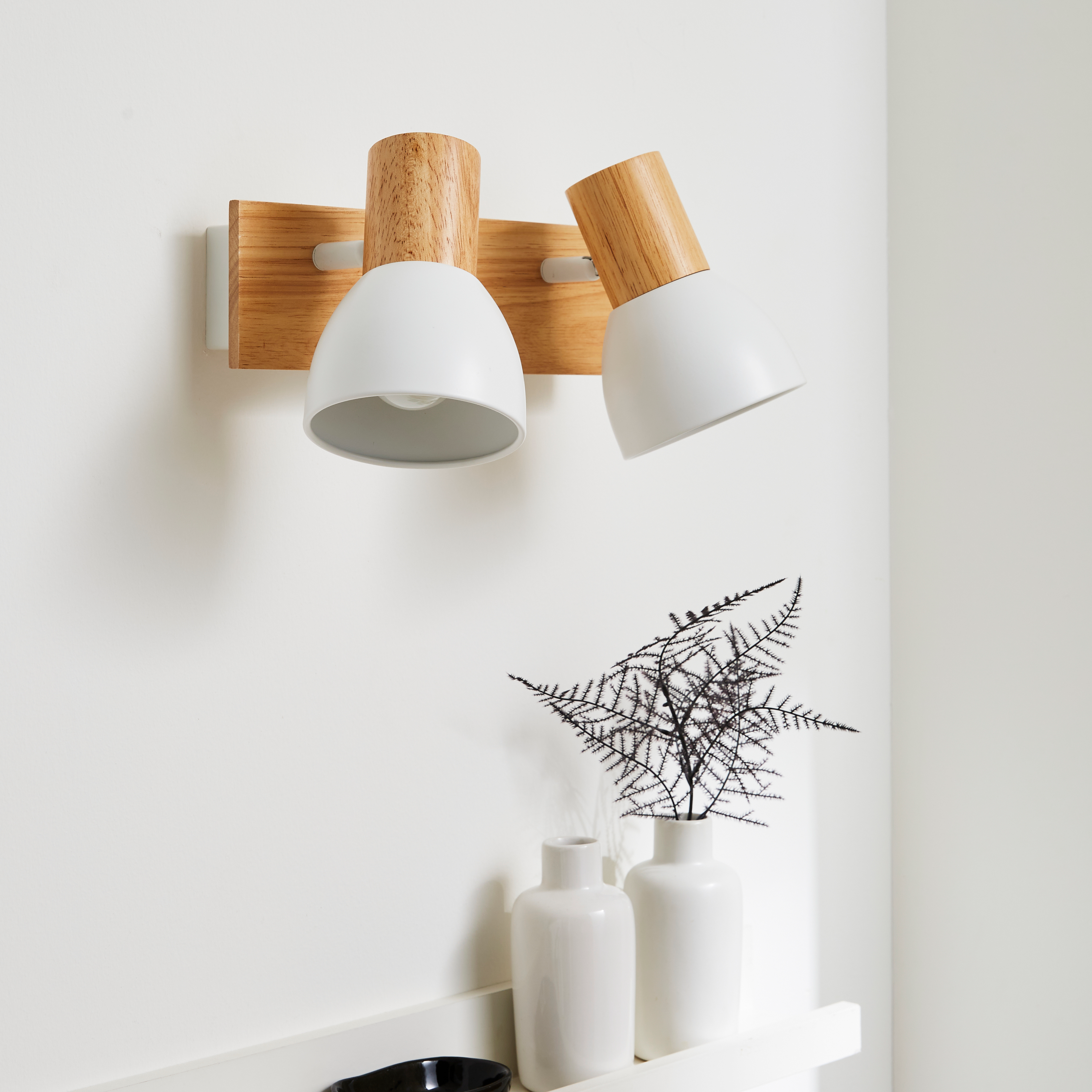 Listwa reflektorowa Venosa drewniany 2 x E14 Inspire - 3