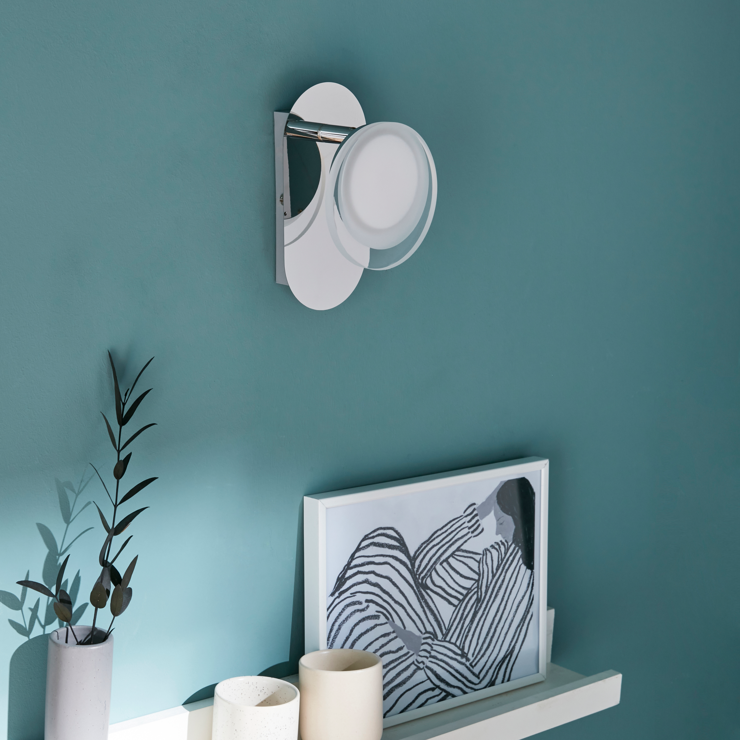 Reklektorek Loob 630lm chrom LED Inspire - 4