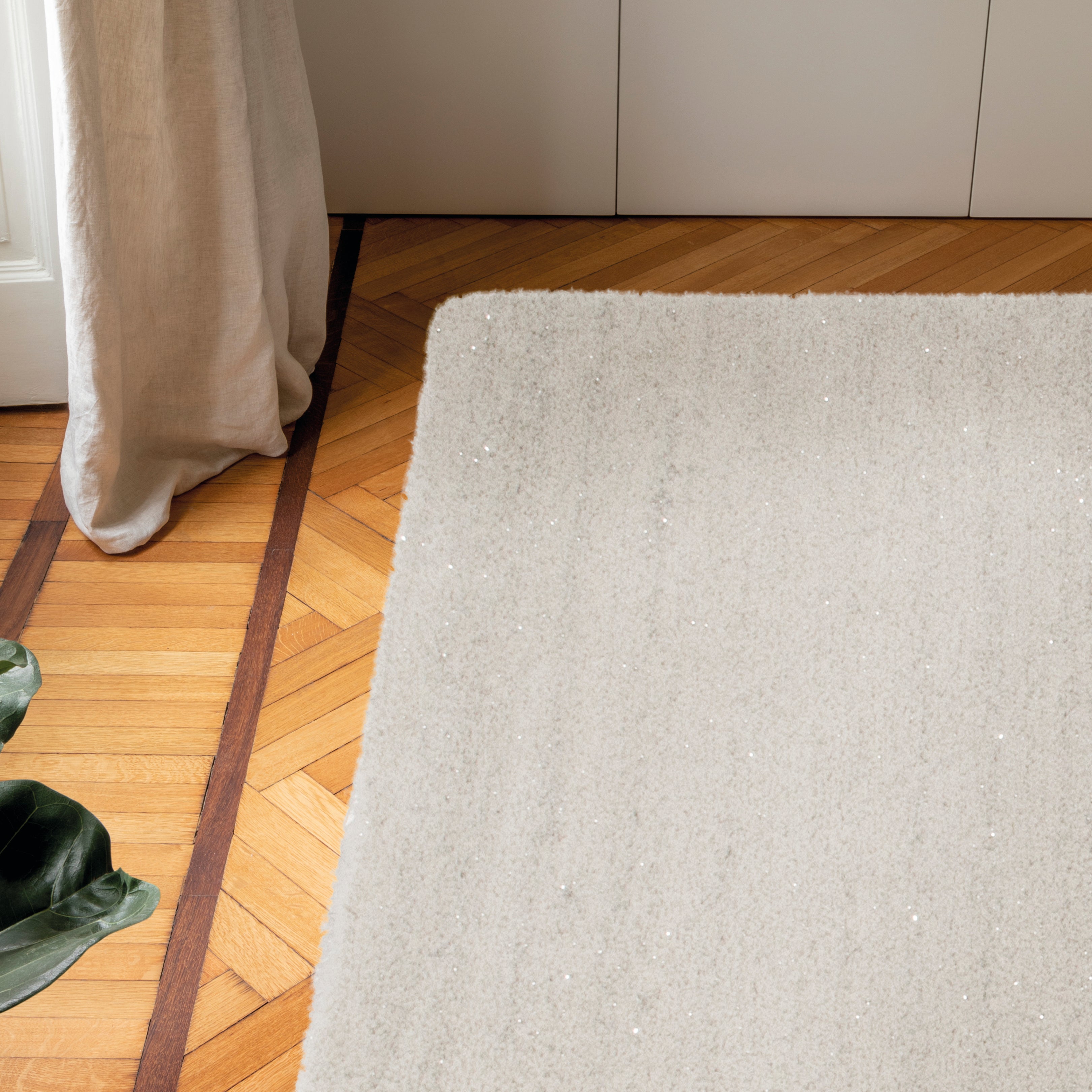 Tappeto tapp. Twinkle white natale antiscivolo bianco, L 300 x L 200 cm - 5