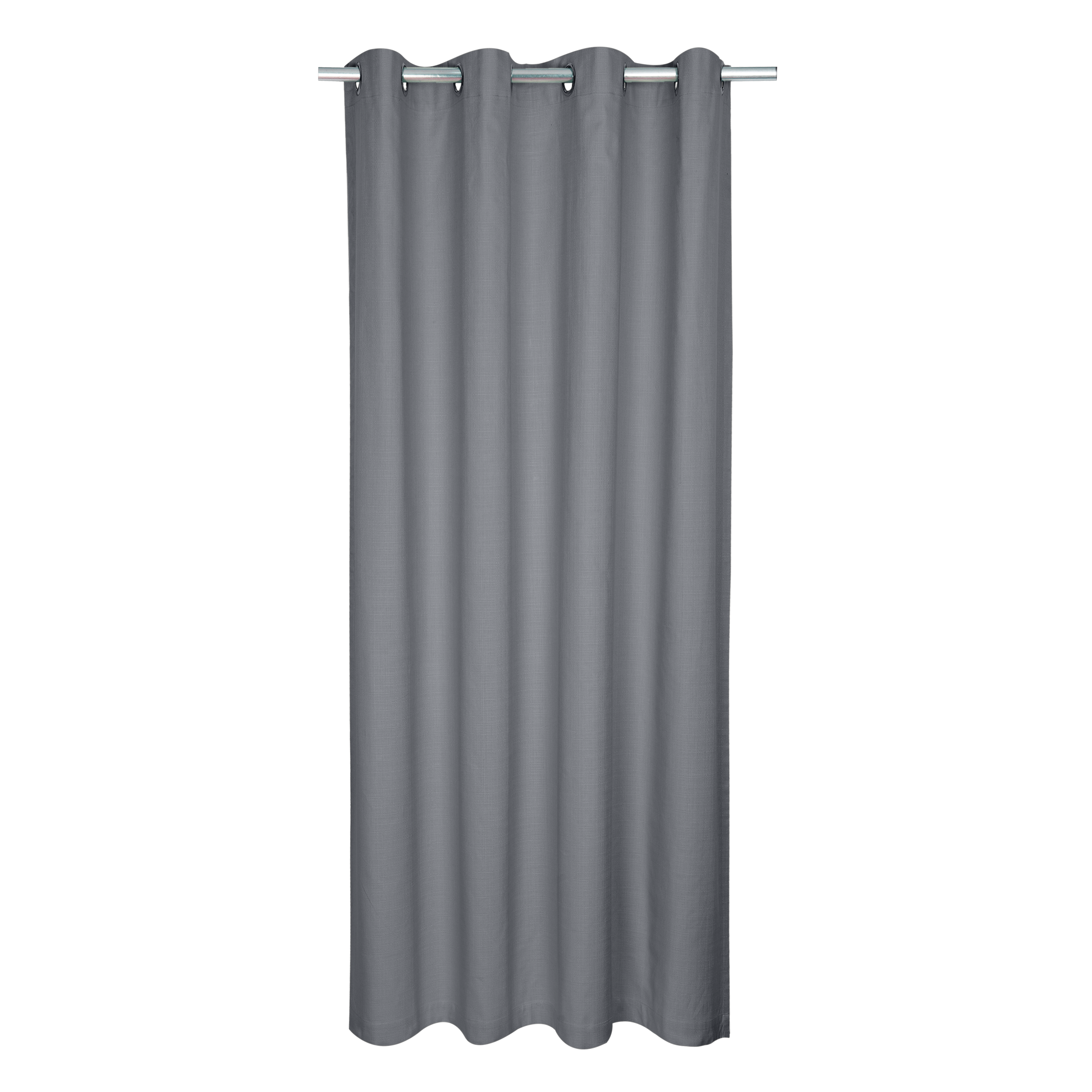 Tenda INSPIRE Leya grigio, occhiello 140x280 cm - 12