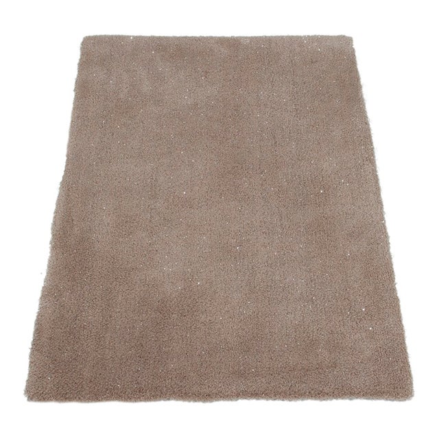 Tappeto Twinkle in poliestere, L 170 x L 120 cm, beige