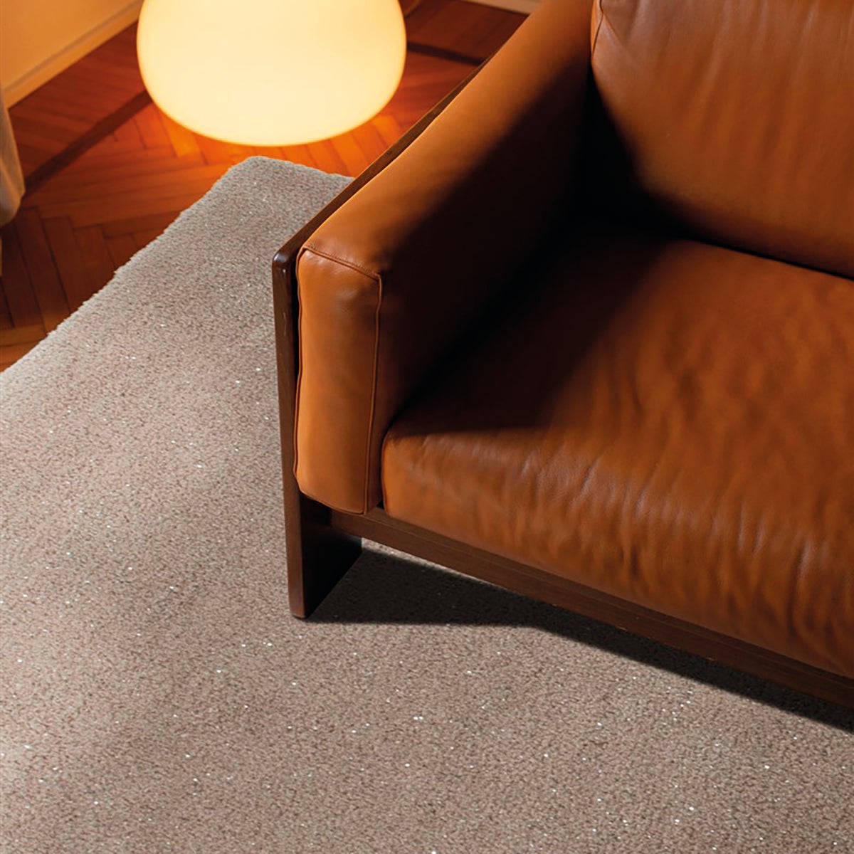 Tappeto Twinkle natale antiscivolo beige, L 170 x L 120 cm - 5