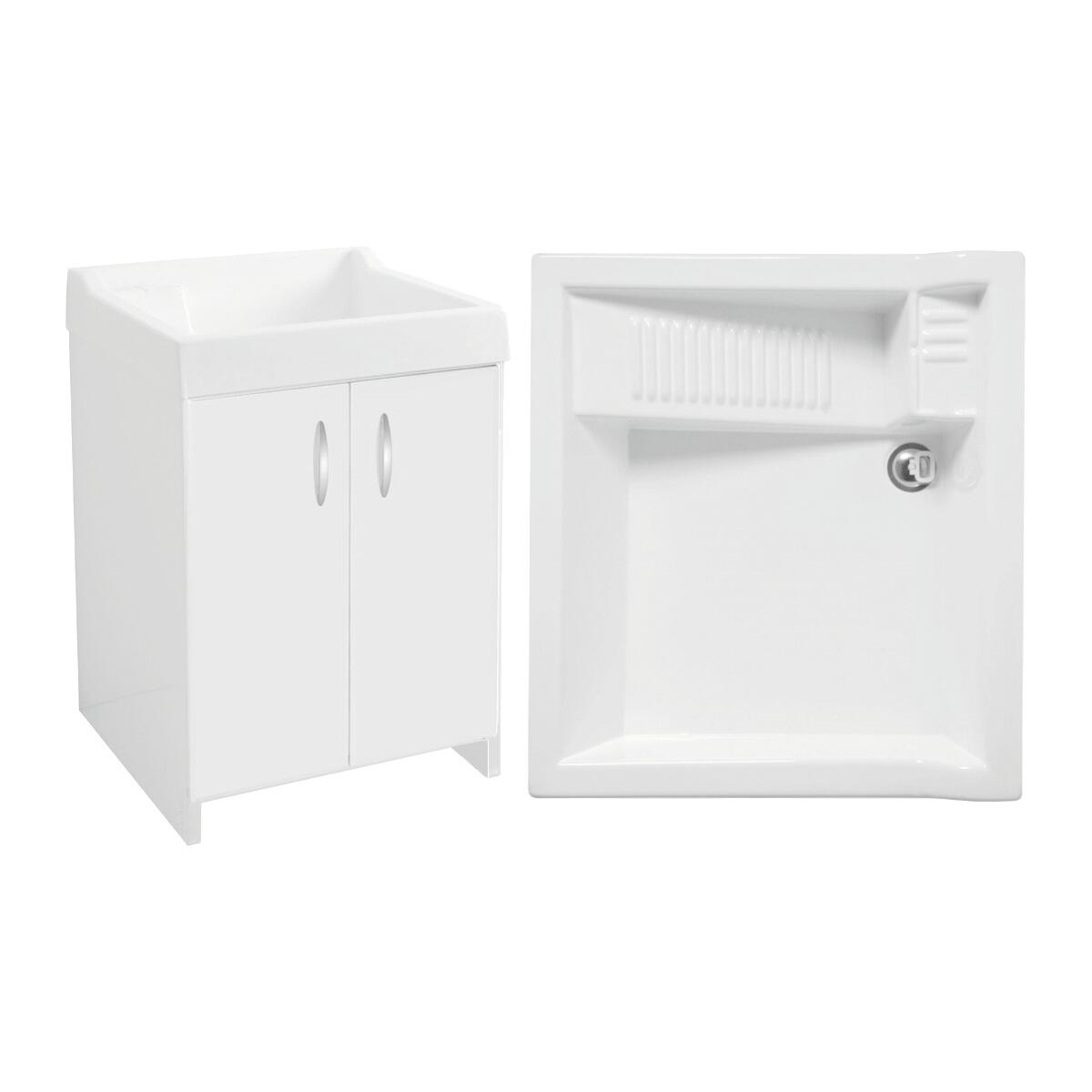 Tavolino Multiuso Tavolino SKM Bianco 50x30x50 Cm - Truciolato, Versatile Per Interni Tavolino Truciolato 50x30x50 - 9