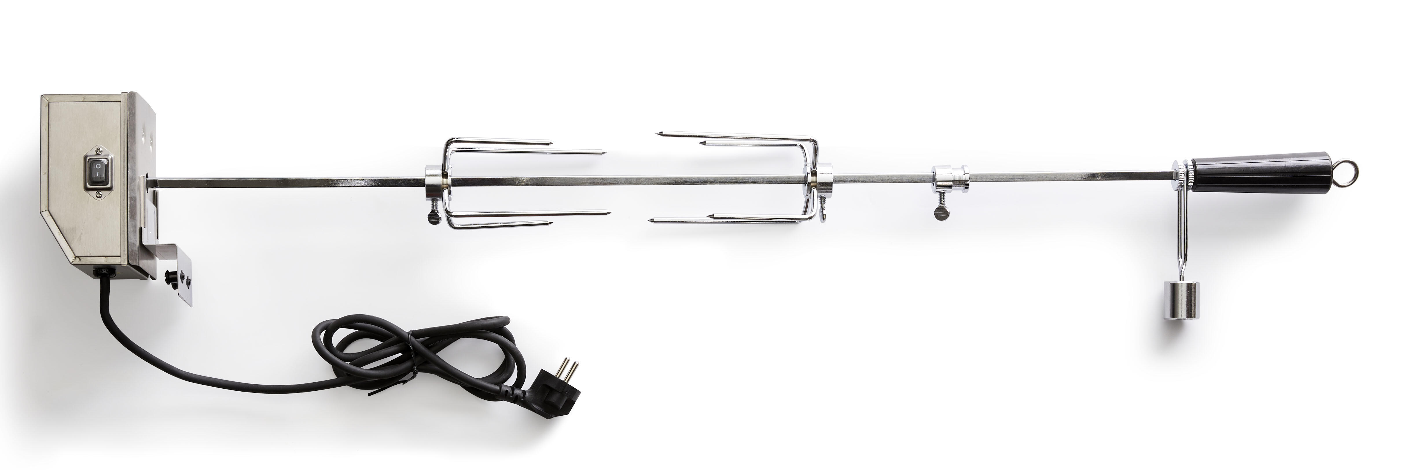 Kit espeto para frango NATERIAL BBQ GAS 4B 3B+1 - 2