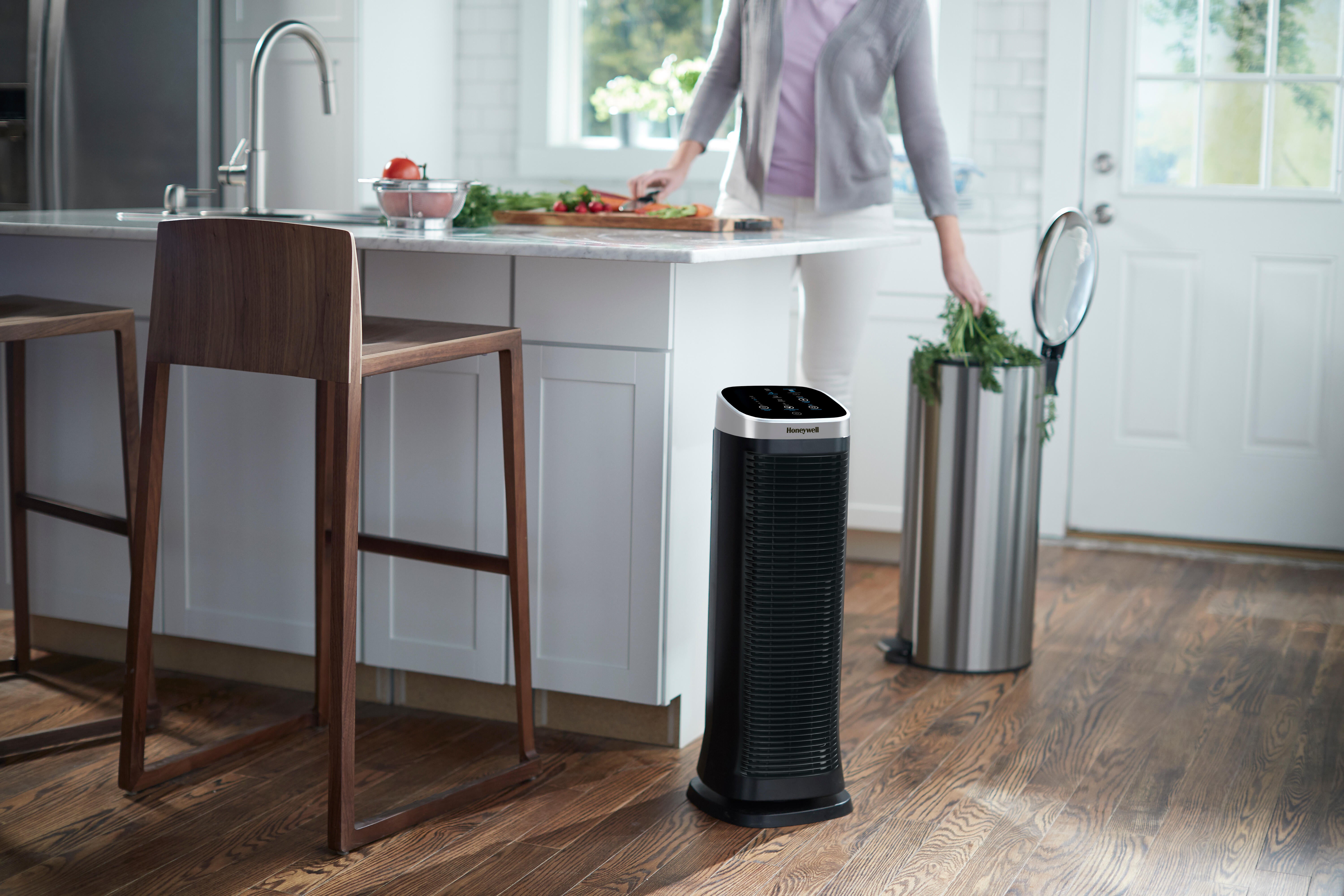 Purificatore aria HONEYWELL HOME filtro hepa/enzimatica portata 273l/24h nero - 3