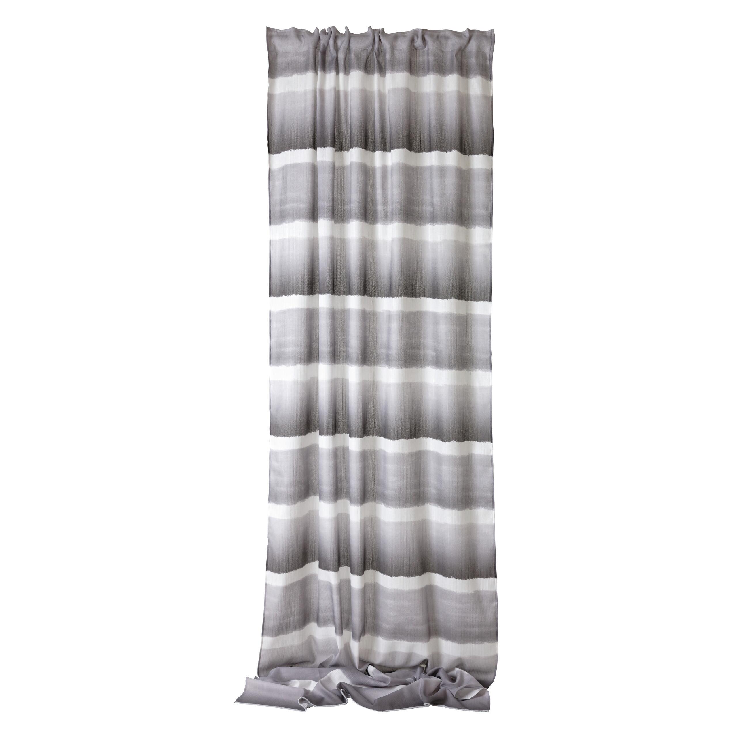 Tenda Sfumata grigio, passanti nascosti 140x320 cm - 2