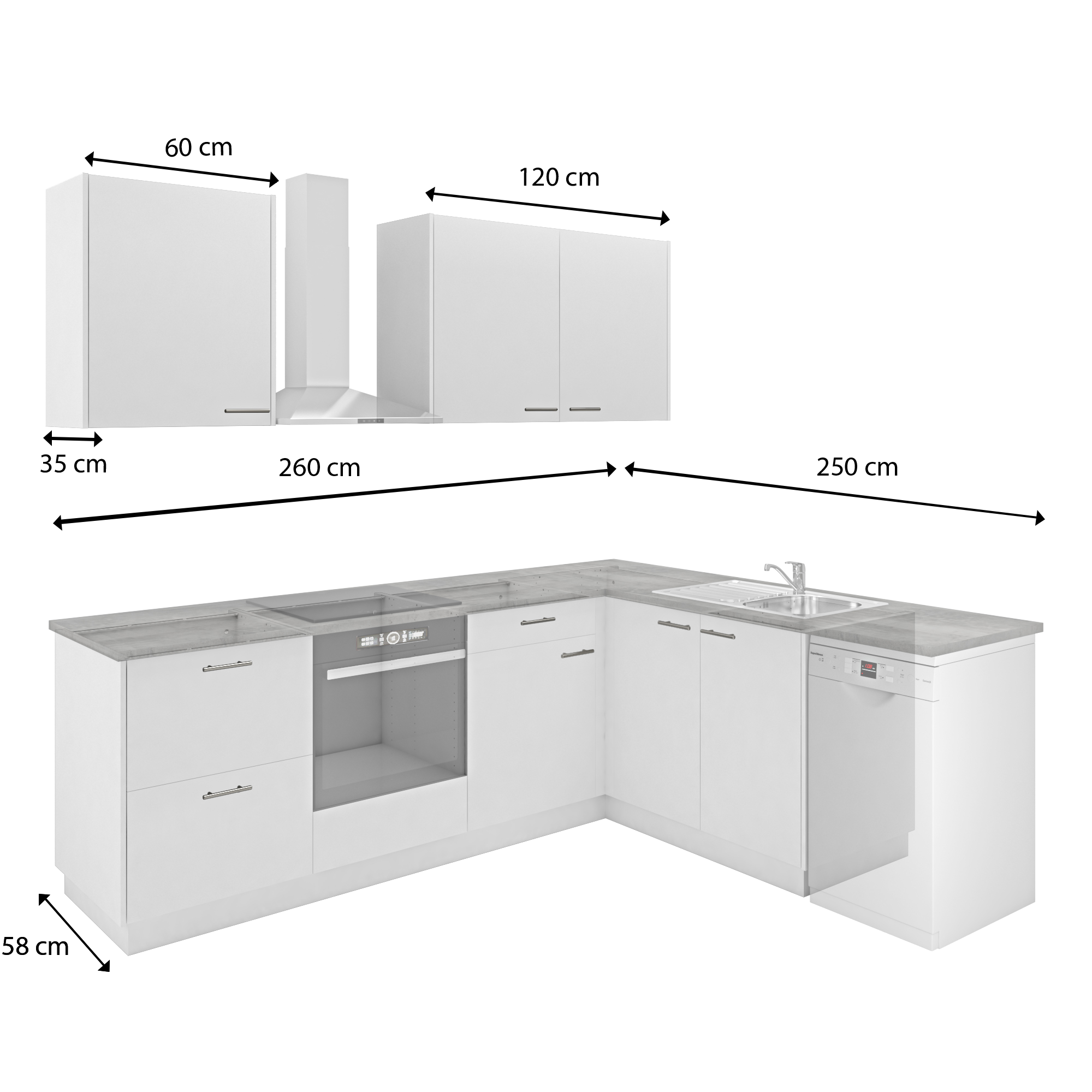 Anta per colonna DELINIA ID Sofia L 44.7 x  H 76.8 cm bianco opaco - 18