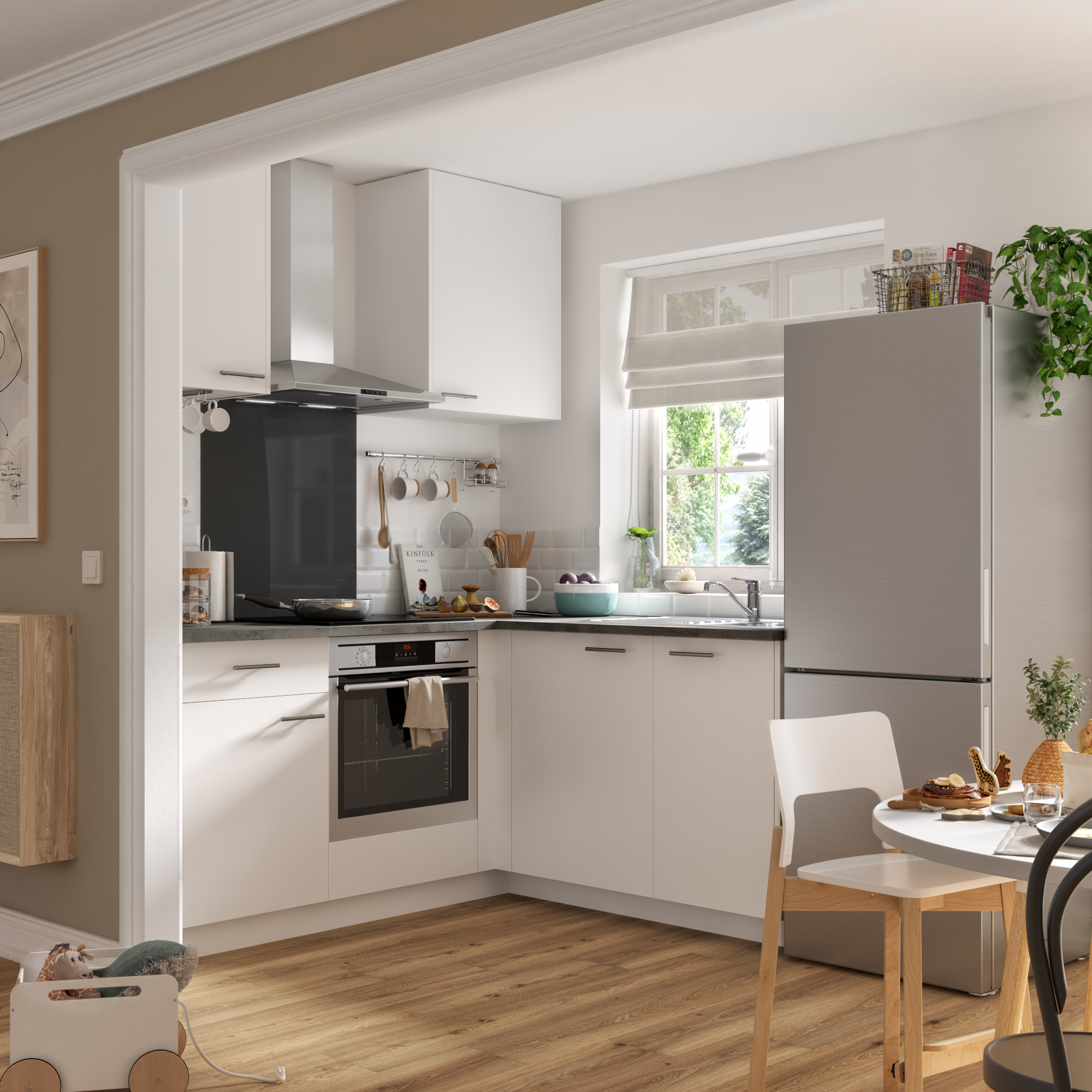 Front kuchenny F60/103 Sofia biały Delinia iD - 13