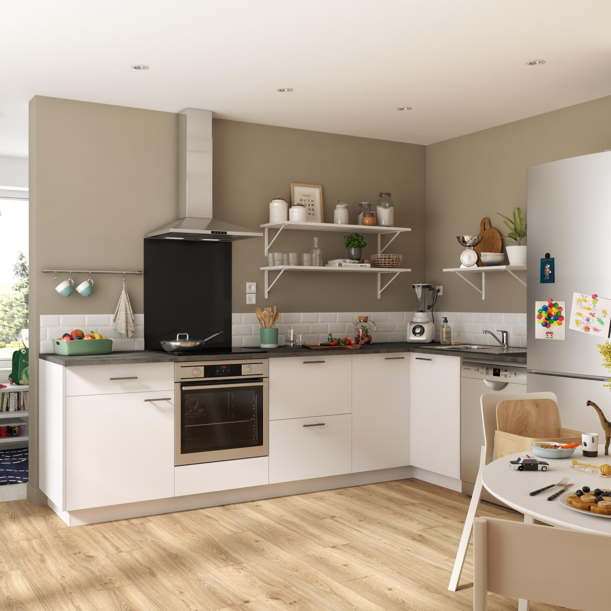 Front kuchenny F60/103 Sofia biały Delinia iD - 9