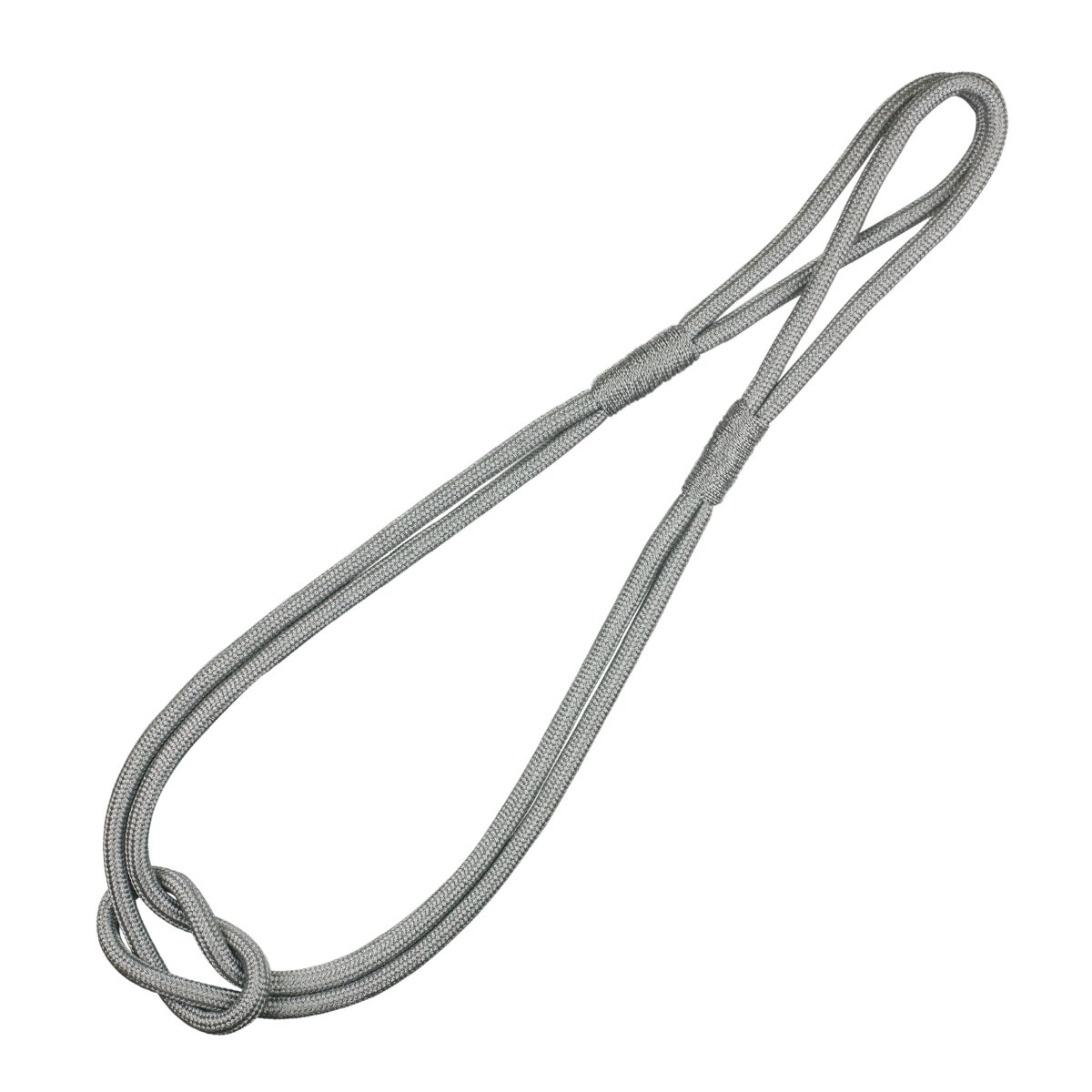 8 FermaTenda In Cotone Lavorato A Mano – Grigi, Lunghezza 44 Cm, Fascette Portatenda Senza Fori, Per Finestre, Casa E Ufficio, Decorativi