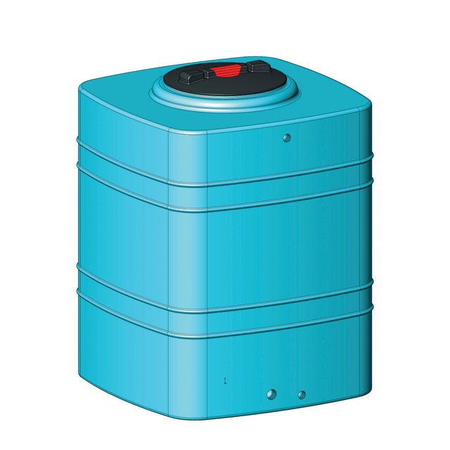 Serbatoio esterno blu 500 L