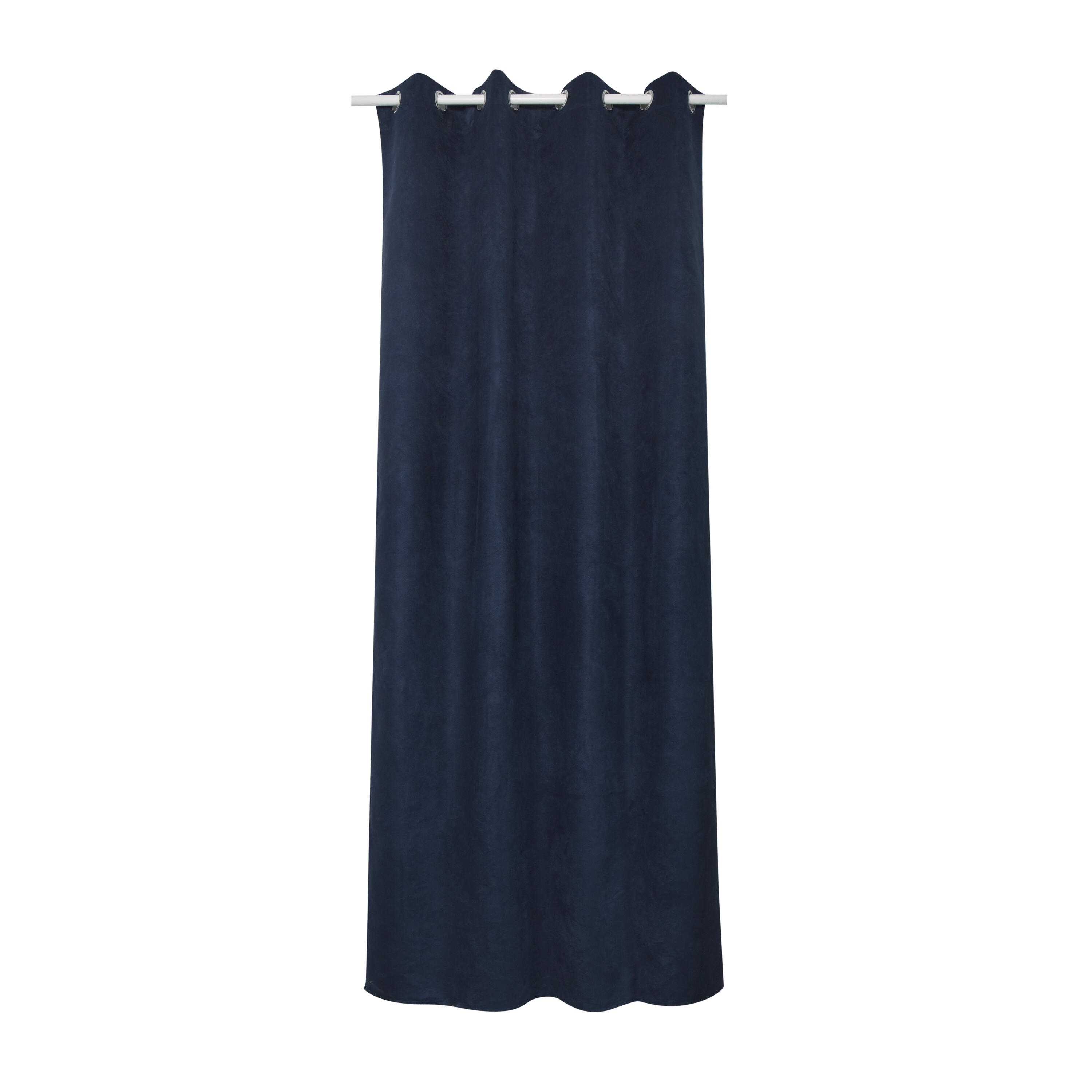 Cortina  ollaos New Manchester  INSPIRE liso azul nemo de 140x280cm - 6